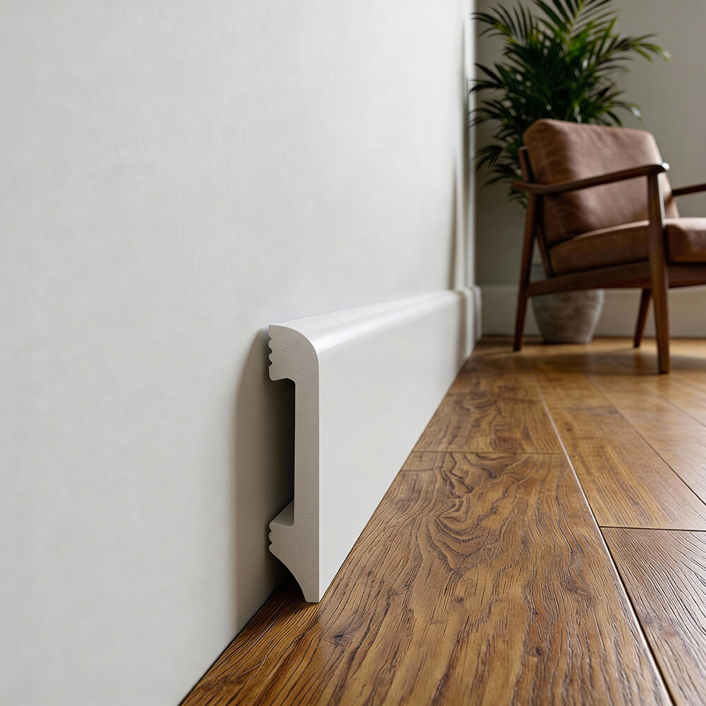 Biała Listwa Przypodłogowa Poliuretanowa LCL-01 glowne
