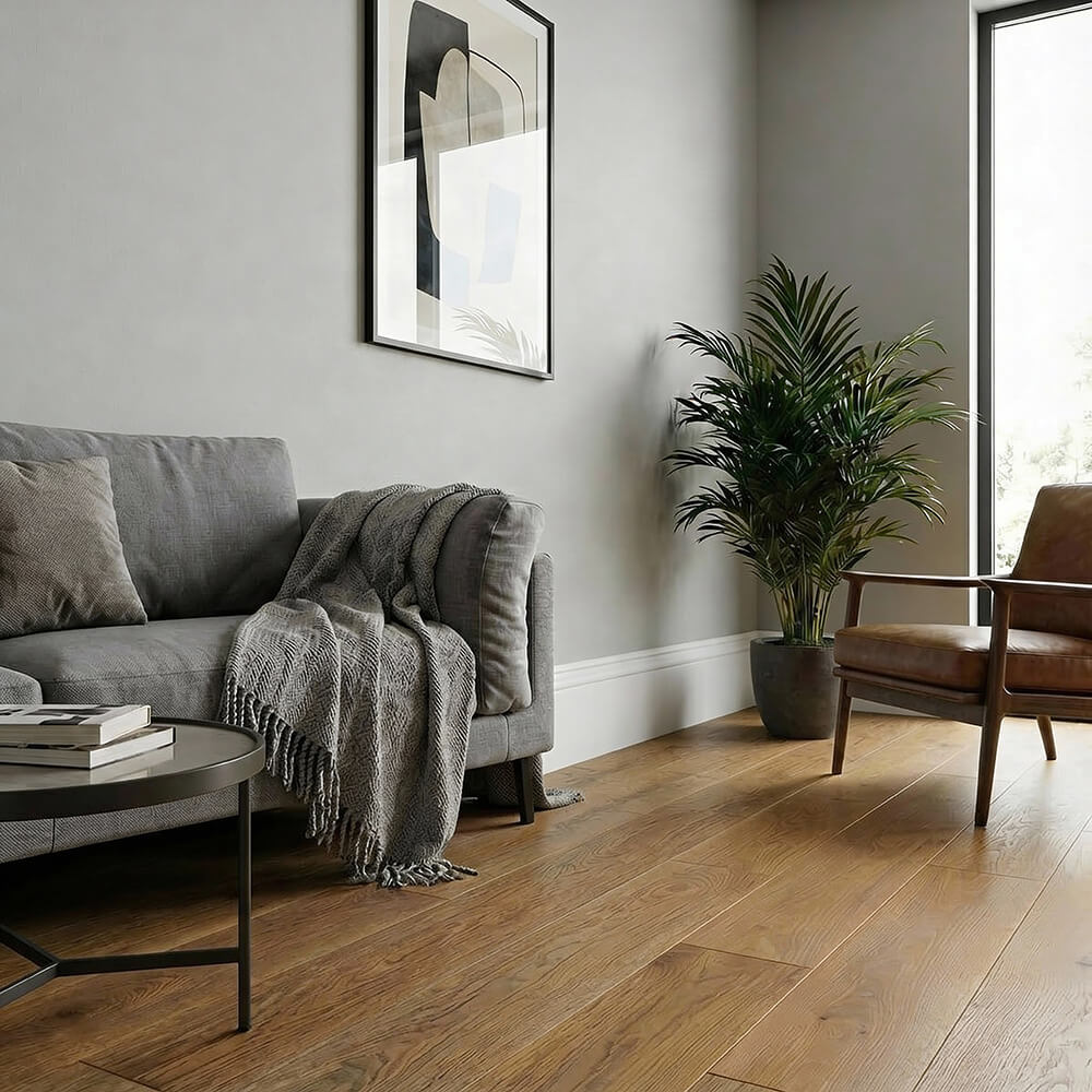 Klasyczna Biała Listwa przypodłogowa 8 cm LCL-07 - Image 6