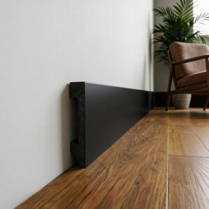 Czarna listwa przypodłogowa 7,5 cm lcl-10b glowne