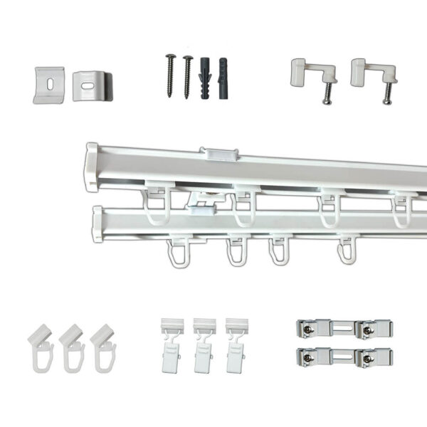 zestaw akcesoria do szyny dwutorowej aluminiowej