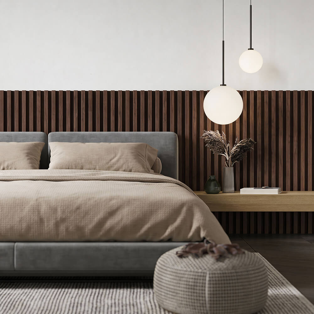 Lamel Ścienny Orzech Ciemny dziewiąte