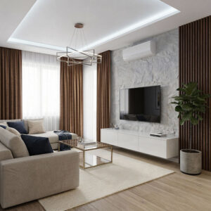 Lamel Ścienny Orzech Ciemny szóste