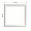 Ramka 60 x 60 cm wymiar