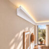 Biała Listwa Sufitowa Oświetleniowa LOS-01