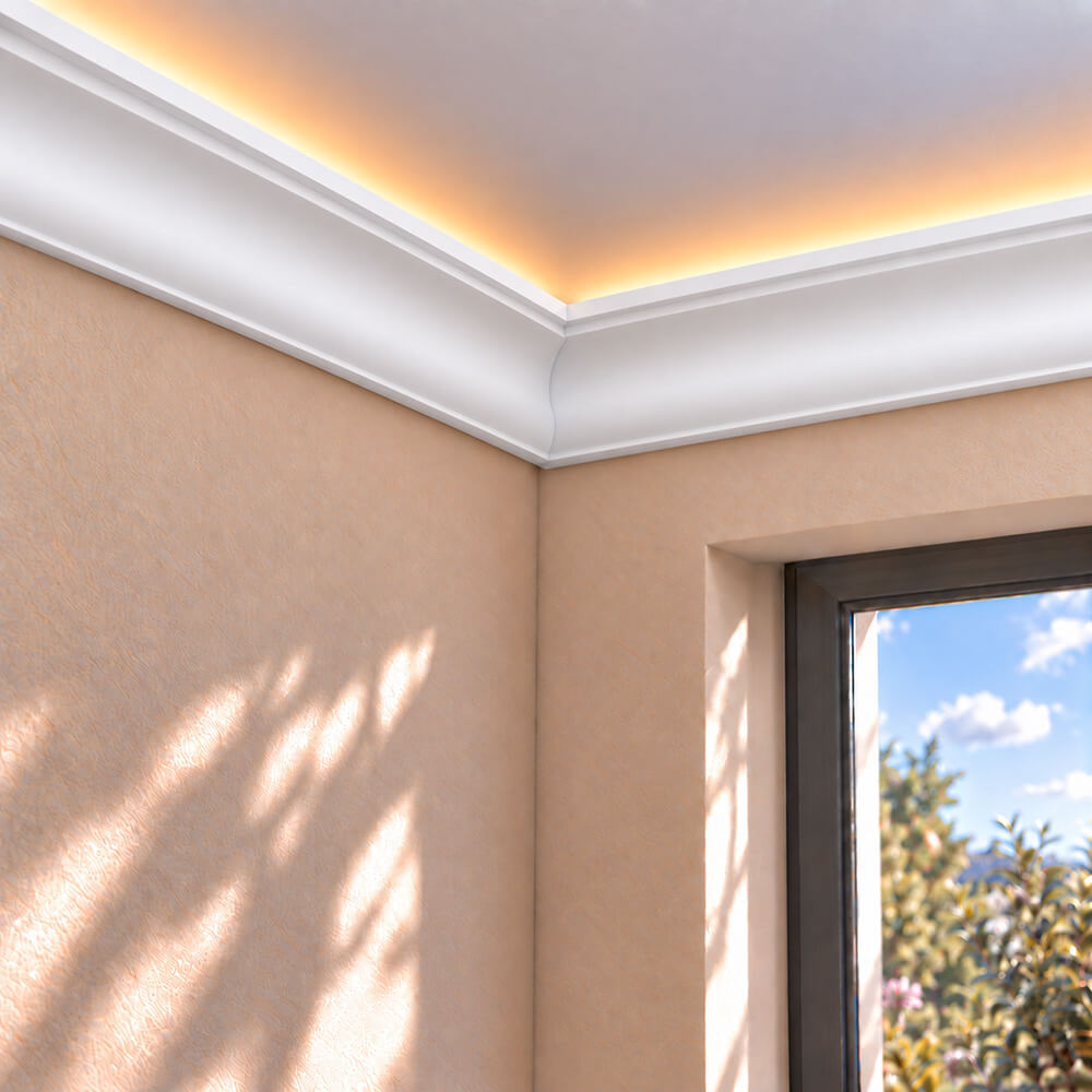 Gzyms Oświetleniowy przysufitowy LED MKLO-08
