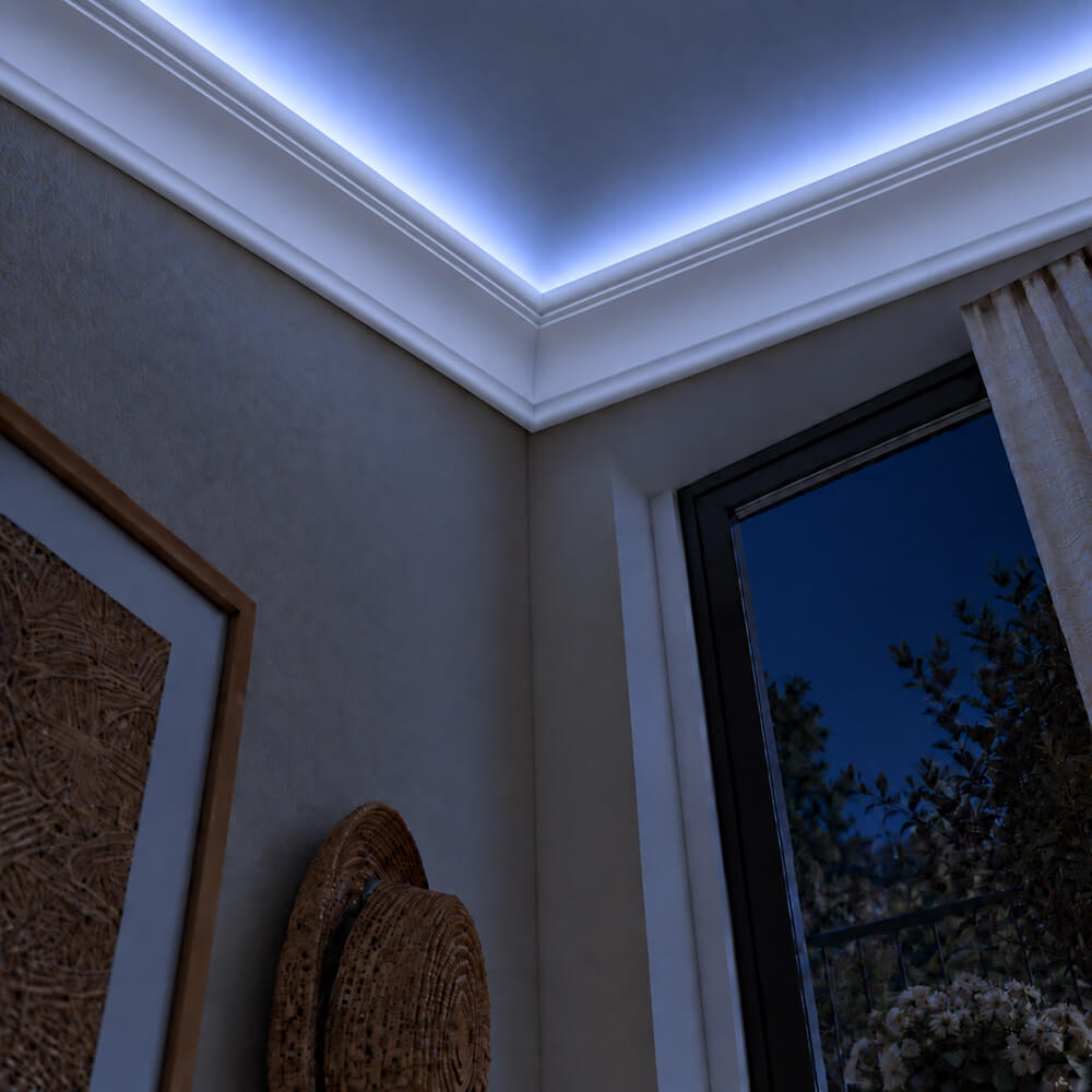Sztukateria LED Sufitowa Oświetleniowa MKLO-09